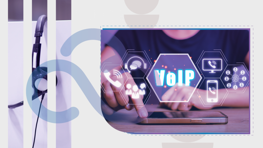 Artificial Intelligence and VoIP Technology scaled 1422x800 1 مرکز تلفن تحت شبکه چیست و چه مزایایی دارد؟