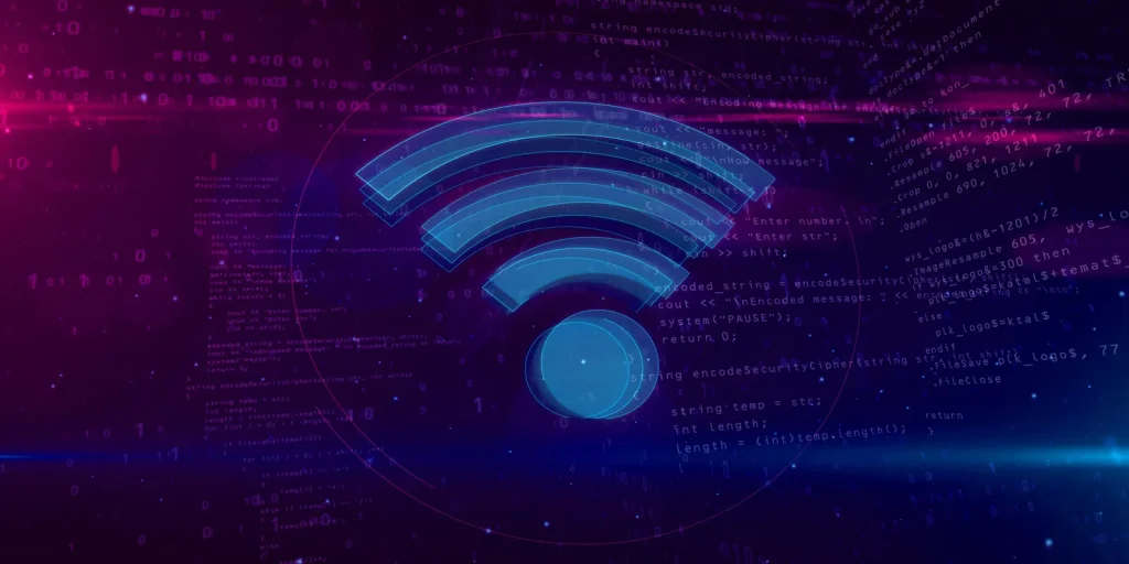 wi-fi-sign-on-digital-background